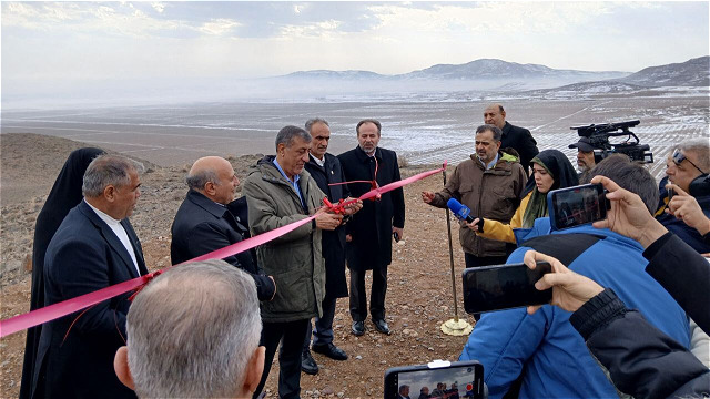 بزرگترین باغ گردو و پسته مکانیزه و هوشمند غرب آسیا افتتاح شد